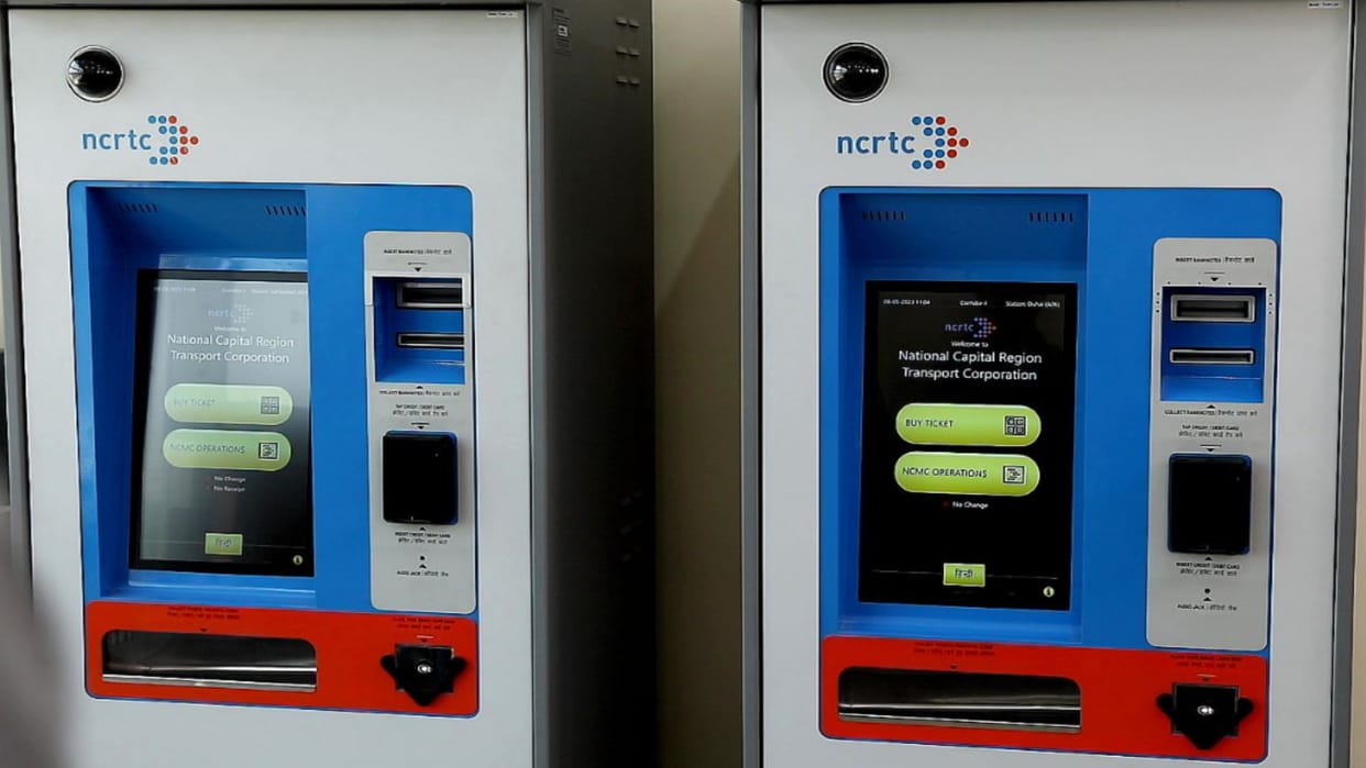 RapidX Train: you will able to buy tickets with UPI, TVM machines have started to be installed at stations