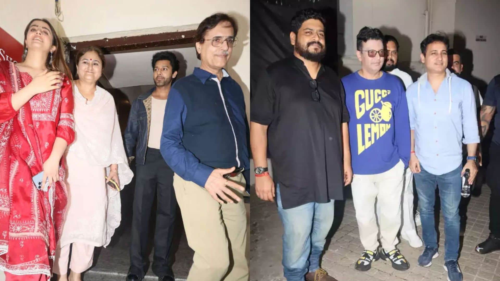 adipurush special screening kriti sanon and other celebs attend prabhas saif ali khan film