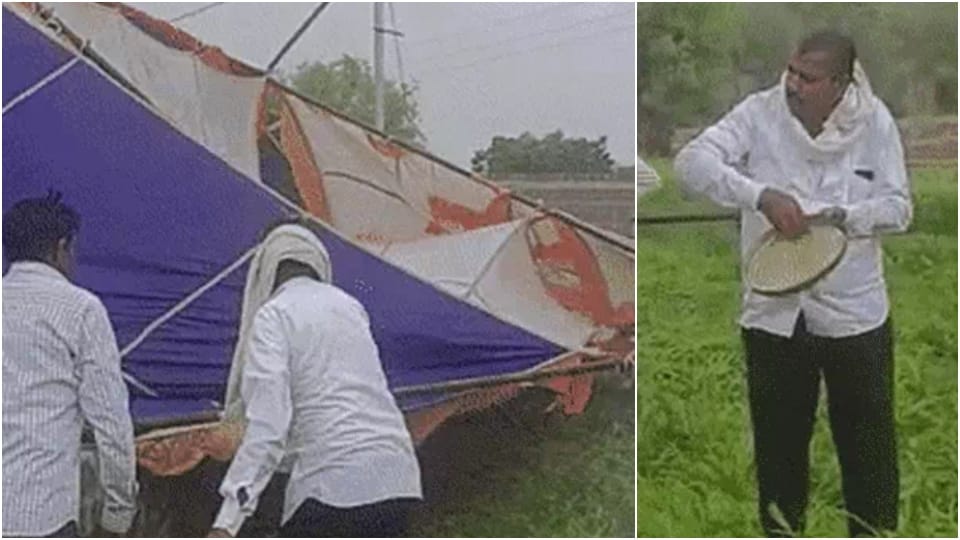 Biparjoy Cyclone in Rajasthan Update: Cyclonic Storm Effect in Barmer and Jalore Weather News in Hindi