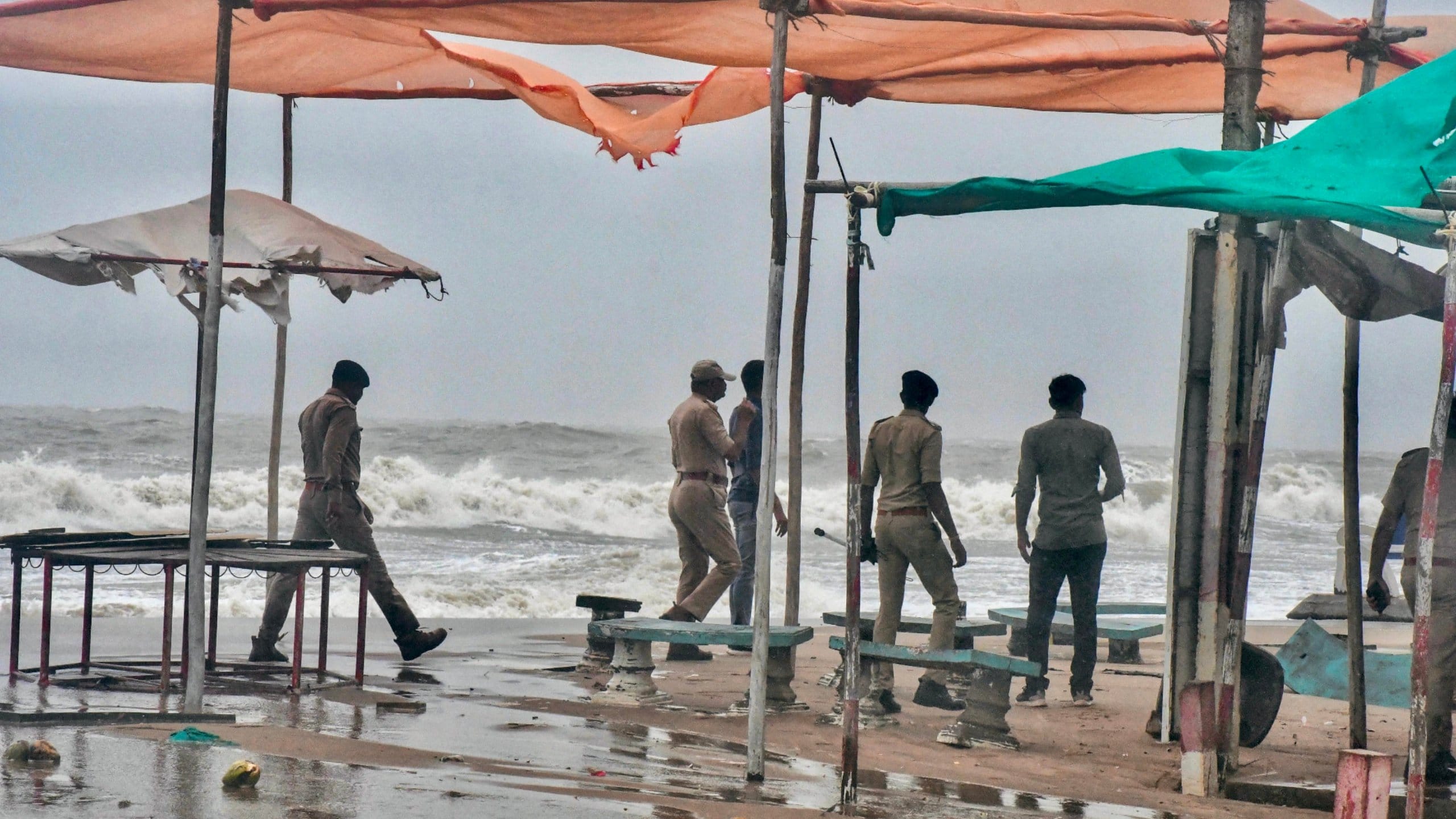 Cyclone Biparjoy Destruction Images: Electric Poles And Trees Uprooted, Houses Damaged Photos, Death Count
