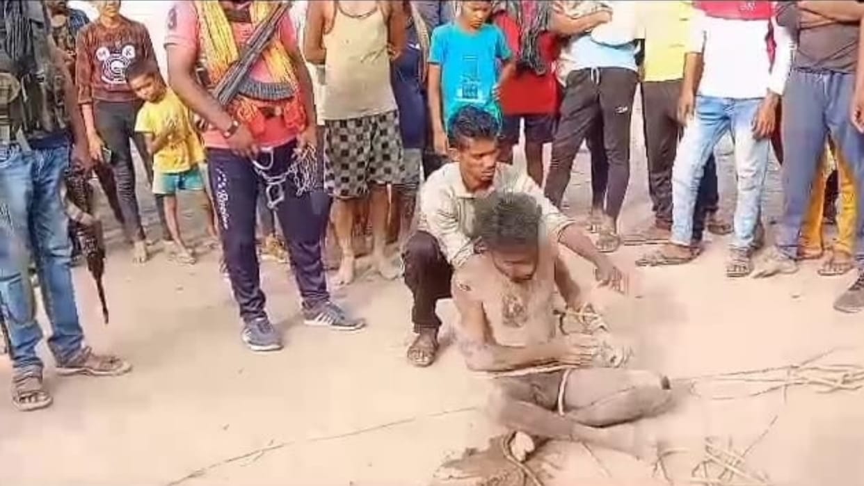 Knife stabbed for not getting alcohol in marriage in kanker