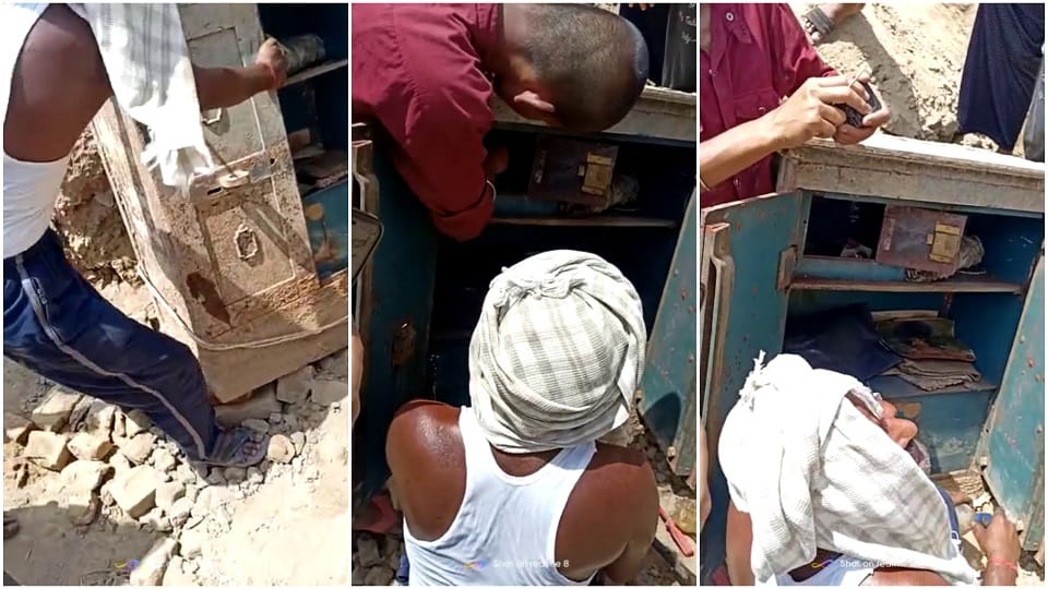 secret of the ancestral vault came to fore  lock was broken in front of the officials