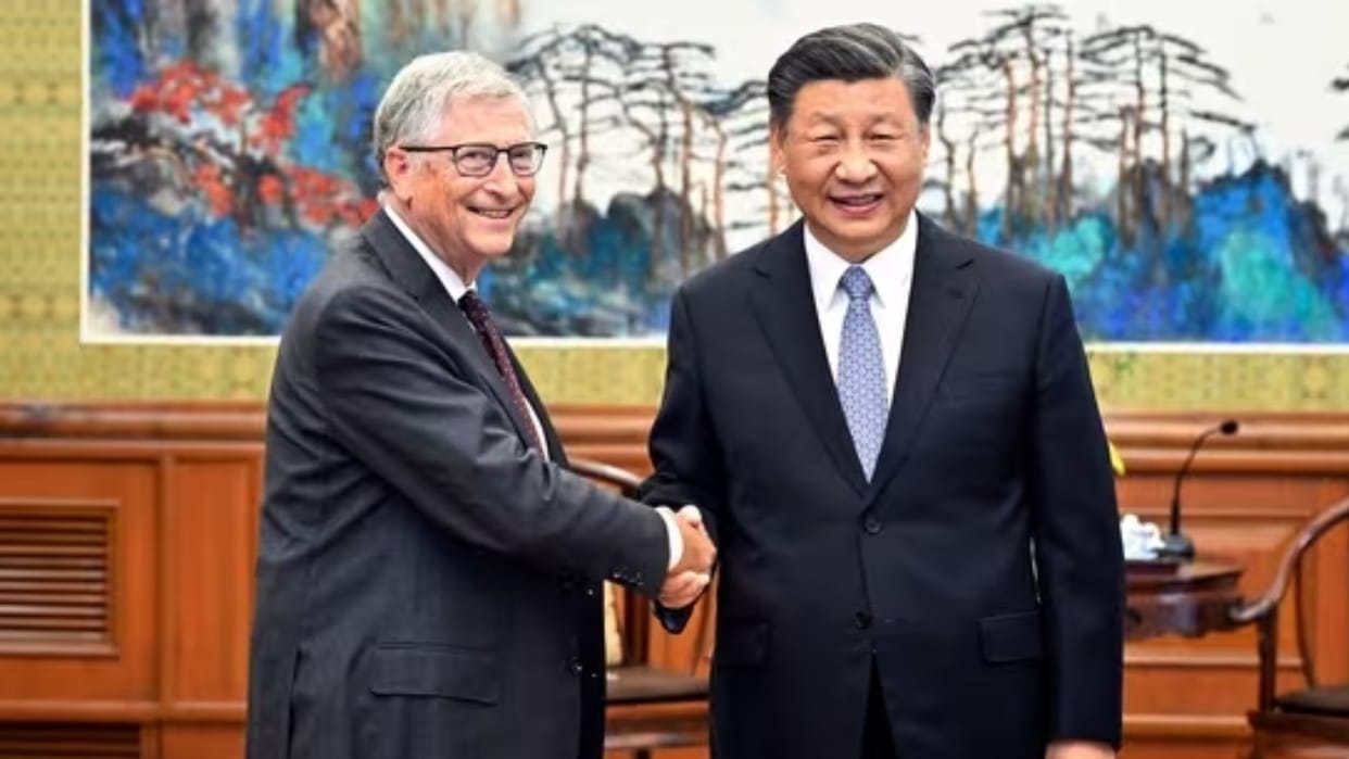 "Have always placed our hopes on American people:" Chinese President Jinping after meeting Bill Gates