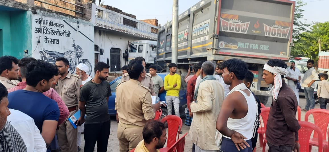 Uncontrolled dumper entered the house, accident occurred due to driver dozing off, daughter died and father in