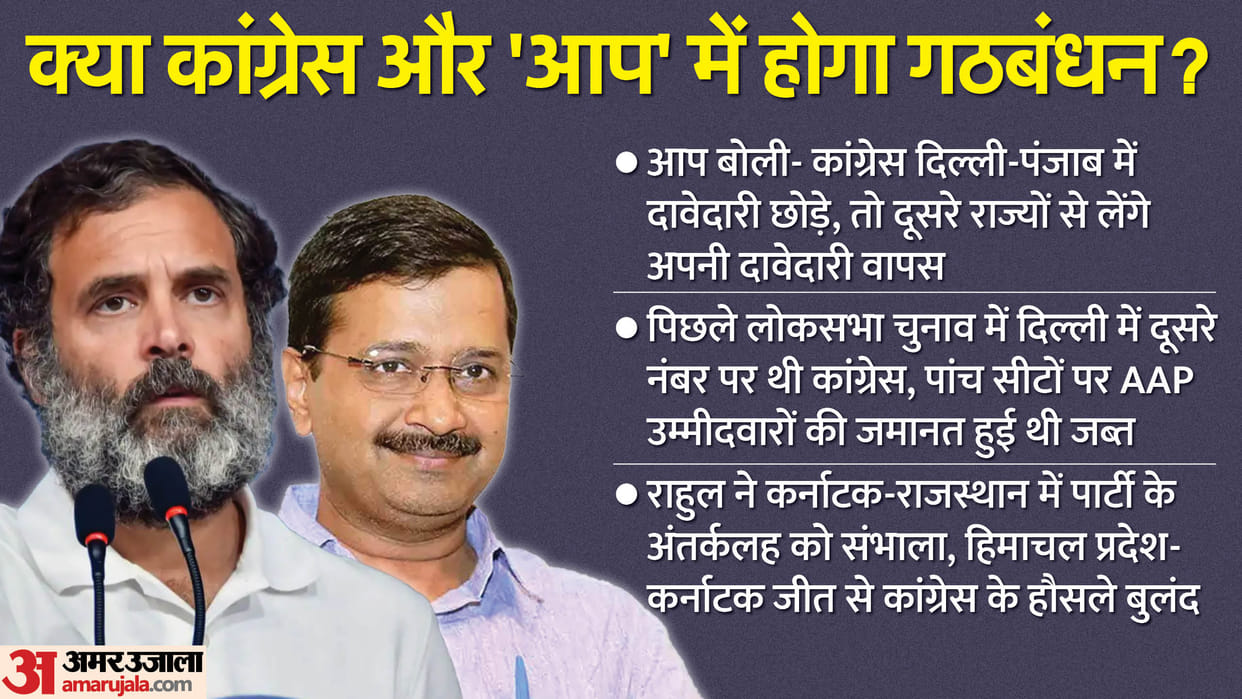 will not contest election in rajasthan, aap offered formula to congress, but here is big catch