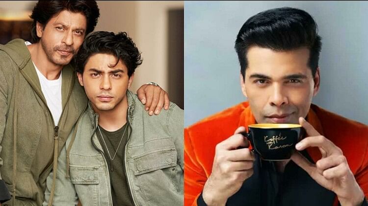 Shah Rukh Khan Pathaan Actor With Son Aryan Khan To Appear On Koffee With Karan 8 Hosted By 