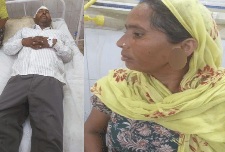 Meerut: miscreants attacked farmer sleeping in the house, looted gold coils from his wife and escaped