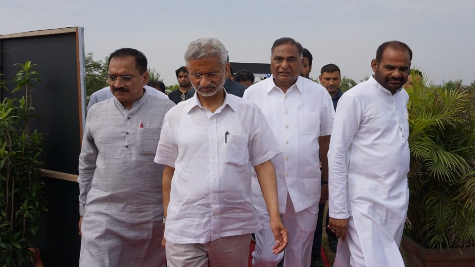 S Jaishankar said Eco Park being built in Badarpur will become new lungs of Delhi