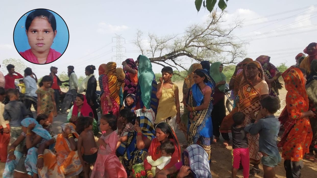 husband killed his wife with a knife in her maternal home In Banda