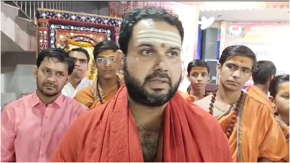 Parmeshwar Gangavat Dharmacharya of Govardhanpuri Math says India will become Hindu nation in two years Dausa