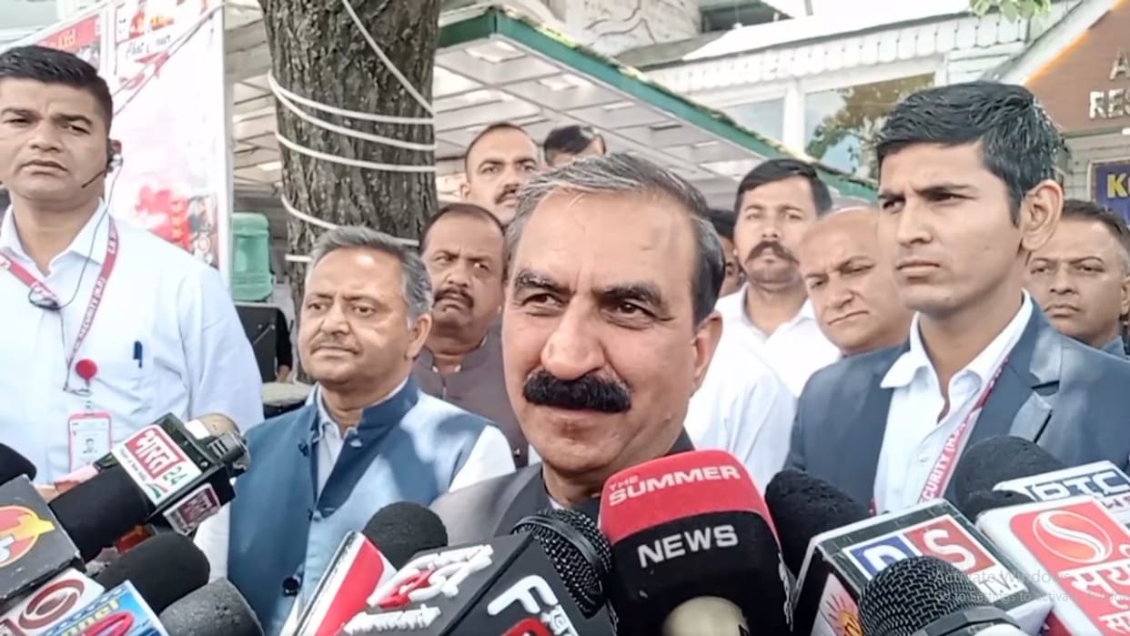 cm sukhvinder singh sukhu statement said BJP yuva morcha burn house of accused of Manohar murder case