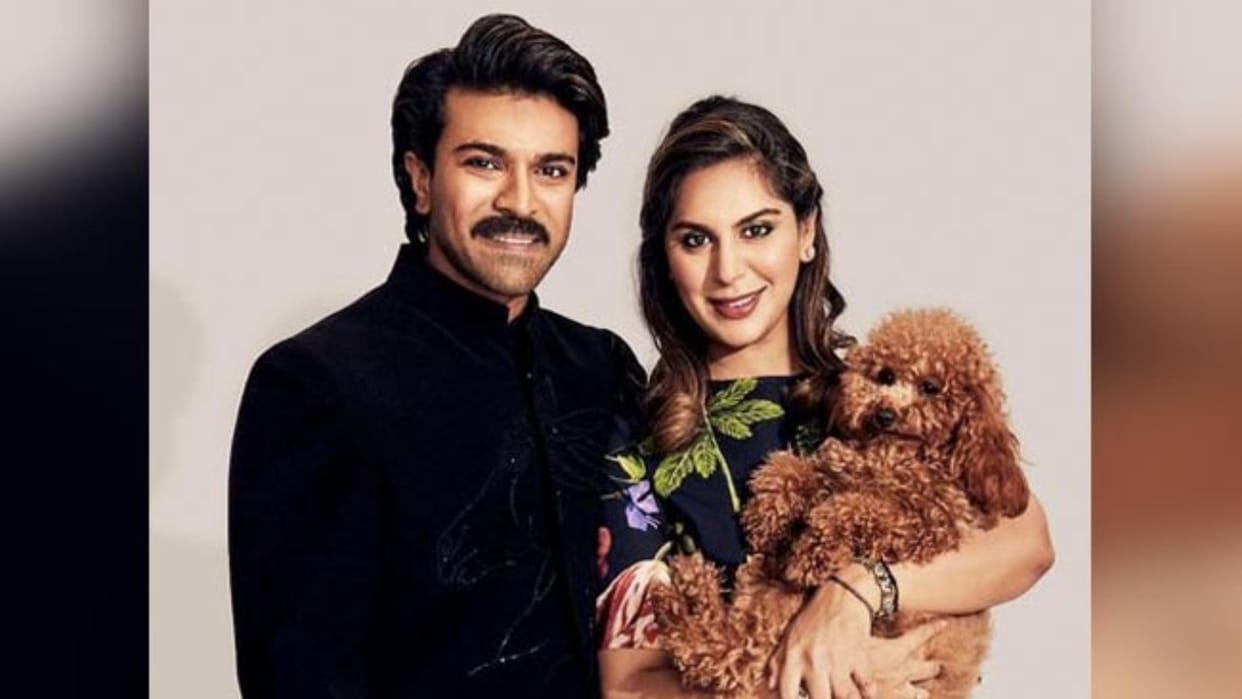 Ram Charan and Upasana begin preparations to welcome new born baby Share glimpse of handcraft cradle