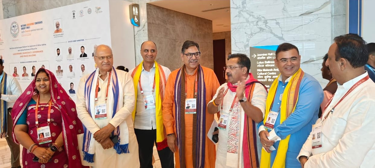 Poliitcs: Rajasthan Amber bjp mla satish pooniya published in National legislators conference magazine