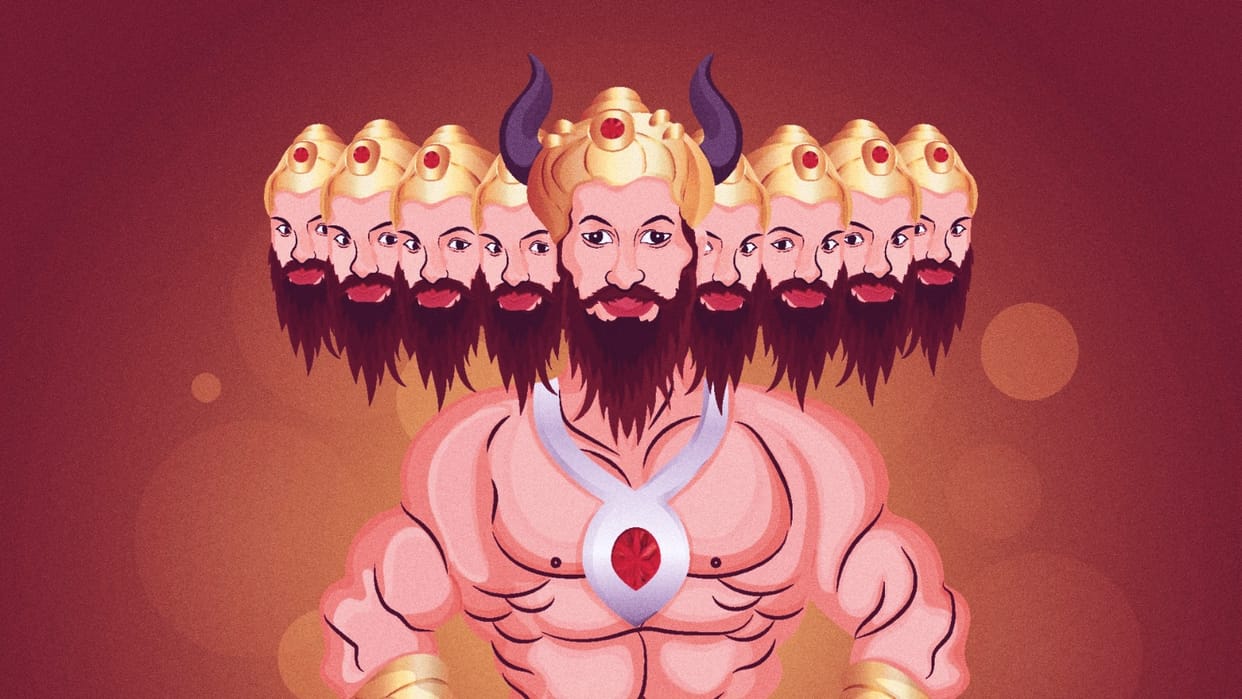 adipurush controversy on ravana look know original look of lankapati ravana according to valmiki ramayan