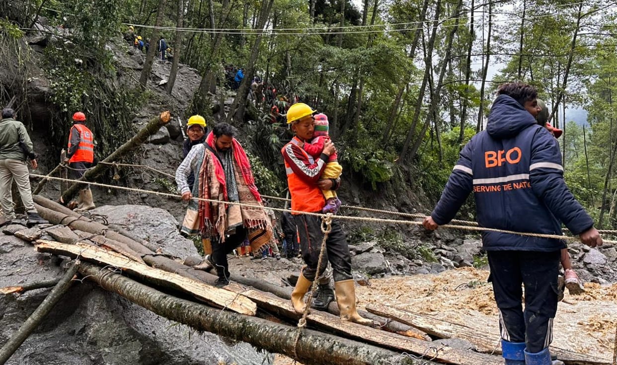 Sikkim: Indian Army rescues 3500 stranded tourists in North Sikkim