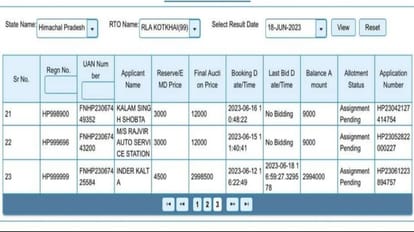 Shimla kotkhai News: VIP Number HP 99 9999 sold price 29 lakh 92 thousand rupee