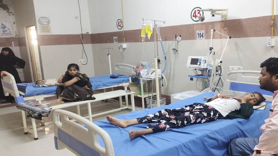 typhoid patients have started increasing With increase of heat in Firozabad