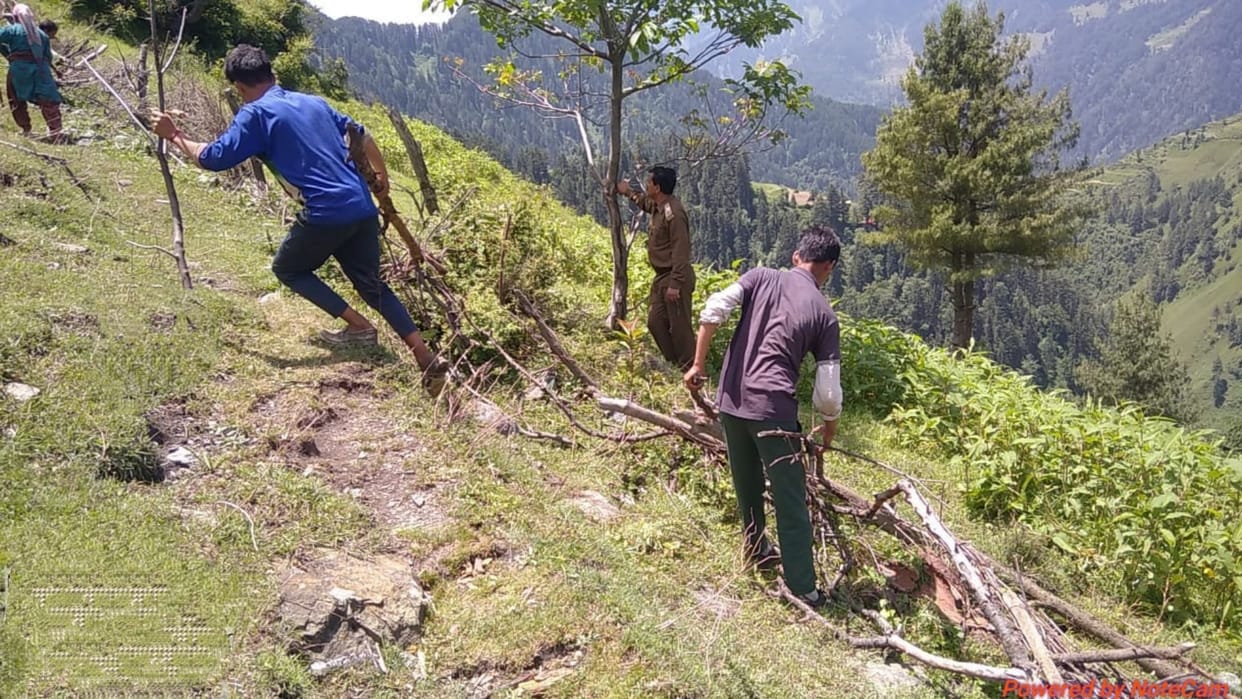 chamba manohar murder case accused encroachment on 16 bigha land