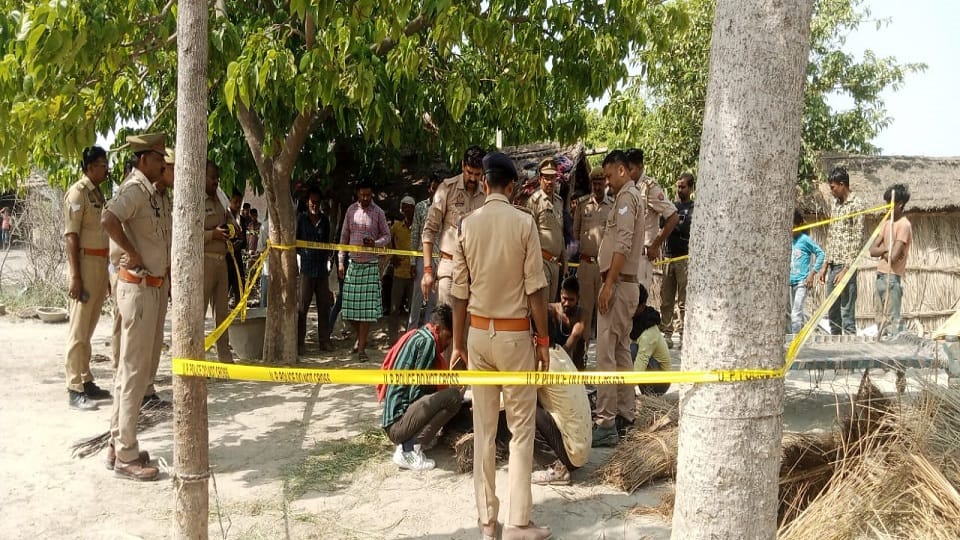 Young man killed his uncle with an axe over tree dispute in lakhimpur kheri