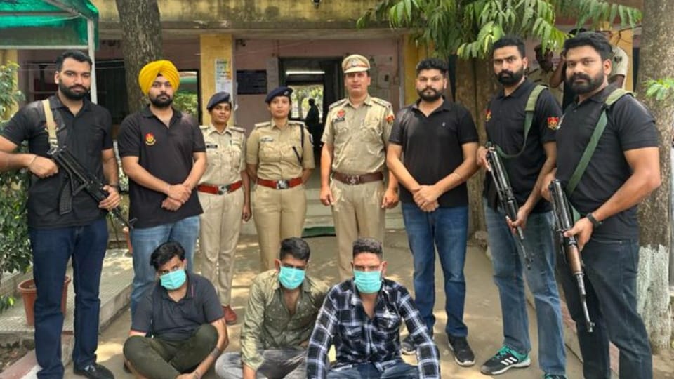 Moga Police solved Moga Loot Incident after arresting Four accused