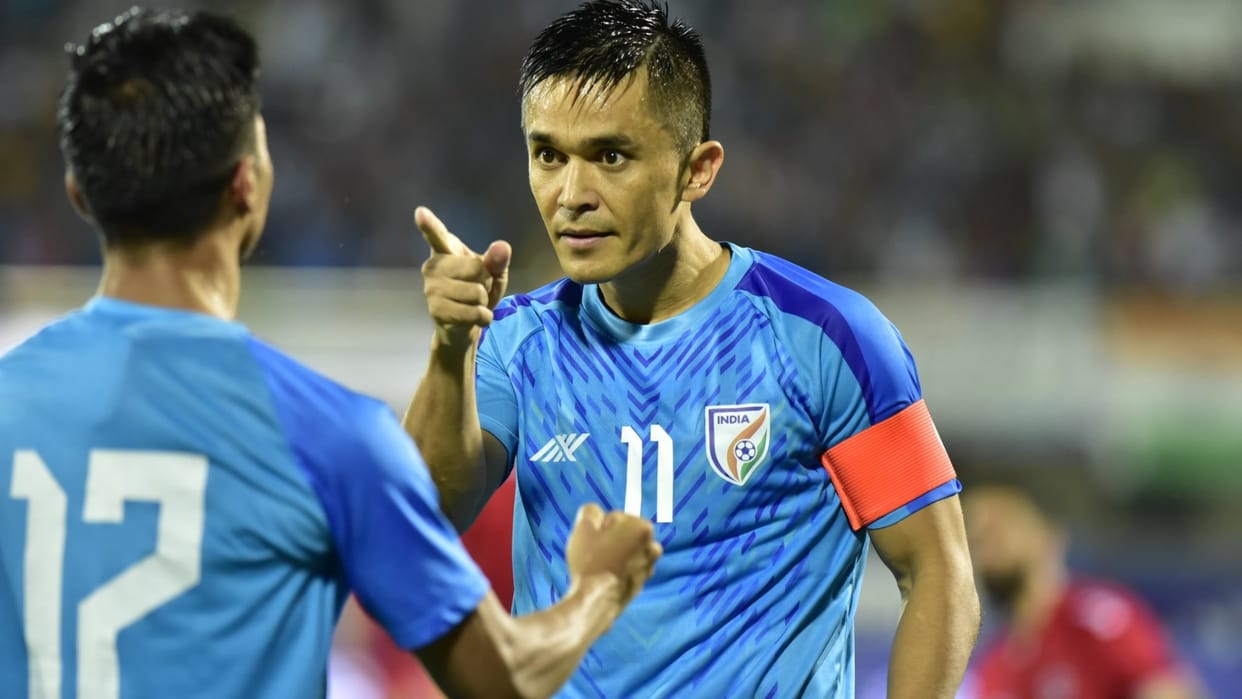 India vs Lebanon Score Indian Football Team won Intercontinental Cup Final sunil Chhetri and Chhangte scores