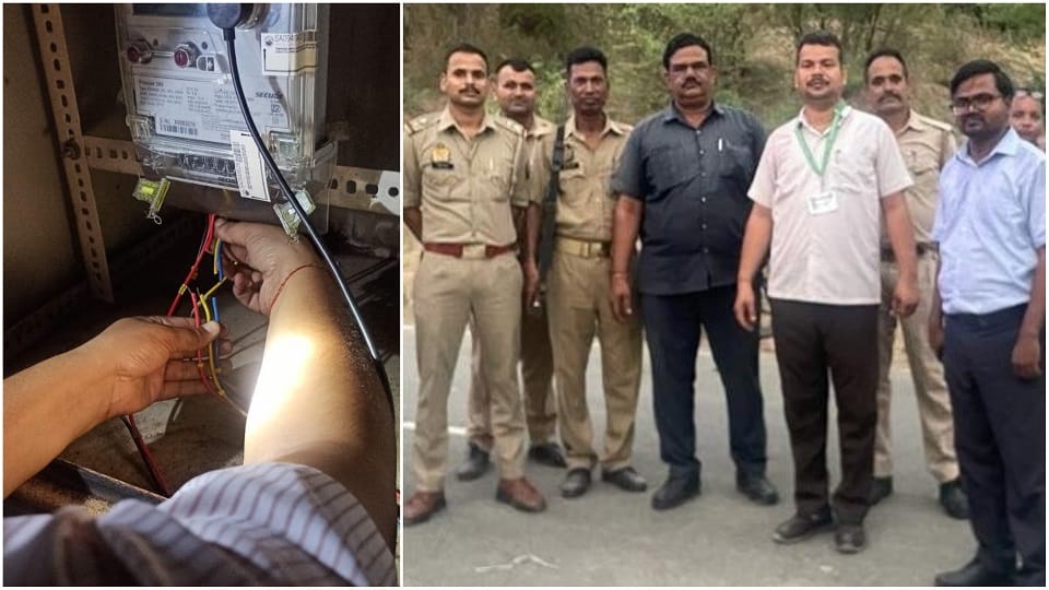 chemical factory owner devised such a hi-tech method of power theft vigilance team was baffled in agra