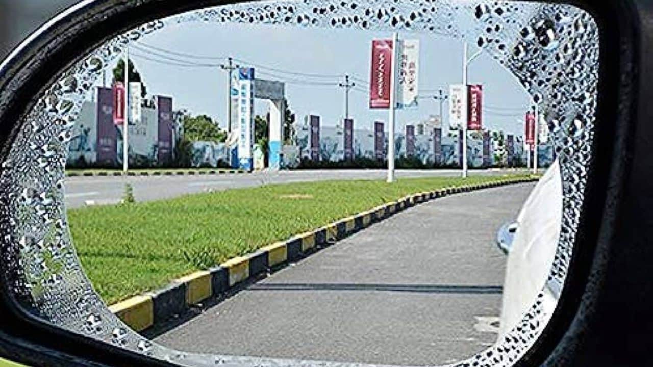 install four accessories to improve driving experience in monsoon, water repellent anti fog film rain wiser