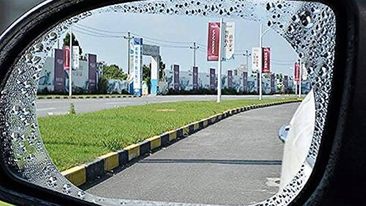 install four accessories to improve driving experience in monsoon, water repellent anti fog film rain wiser