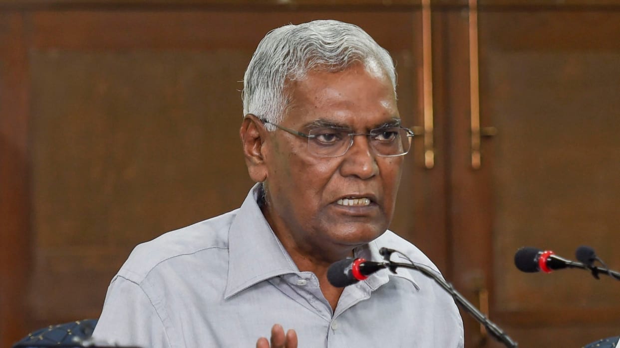 D Raja: CPI leader Raja said – Secular parties came together not to gain power, but to defeat BJP