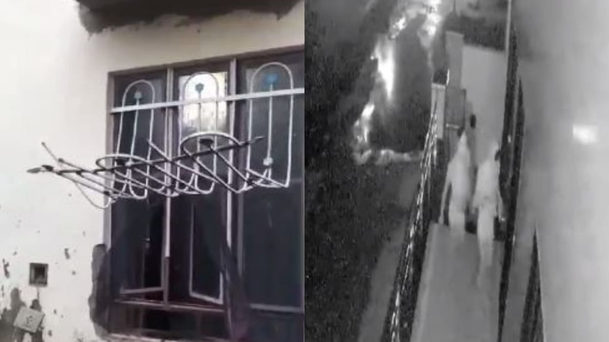 Attempted robbery in house by breaking window in Sikar Radhakishanpura area