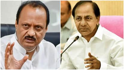 अजित पवार ने तेलंगाना सीएम केसीआर पर साधा निशाना।