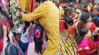 many women and children were buried under chariot due to stampede during Rath Yatra of Lord Jagannath in Agra