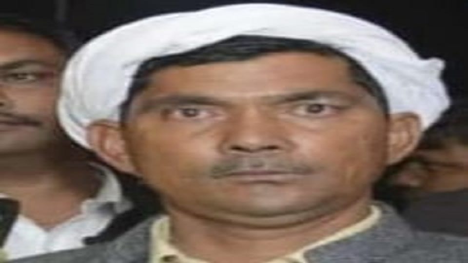 Brutally murdered farmer head crushed with brick dead body found in blood