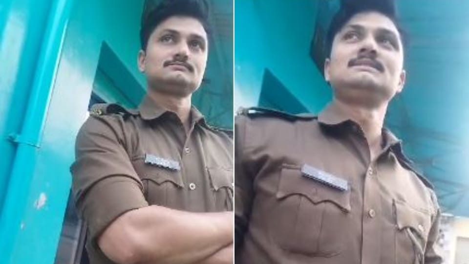 constable alleges police officers about satta video goes viral in budaun