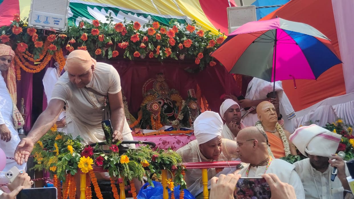Ratha Yatra: Lord Krishna's Rath Yatra in Patna today; ISKCON Temple, Lord Jagannath's Rath Yatra, Celebration