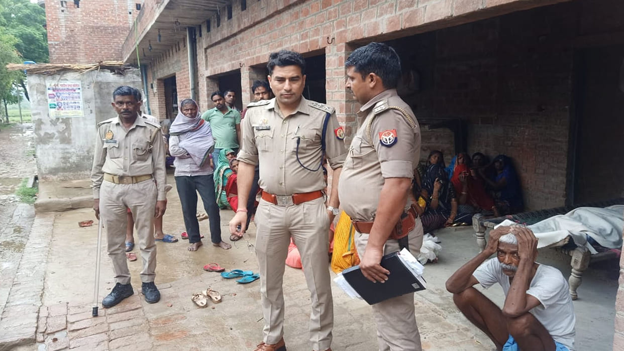Etawah: Father attacked and killed his son with an axe