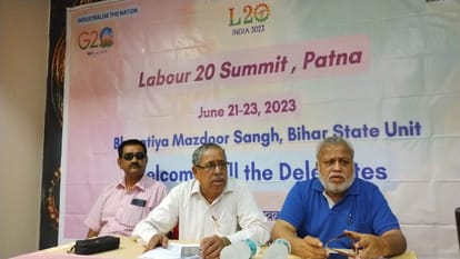 G20 Summit: L20 meeting is being held in Patna; Indian trade union, delegates from abroad, opposition unity