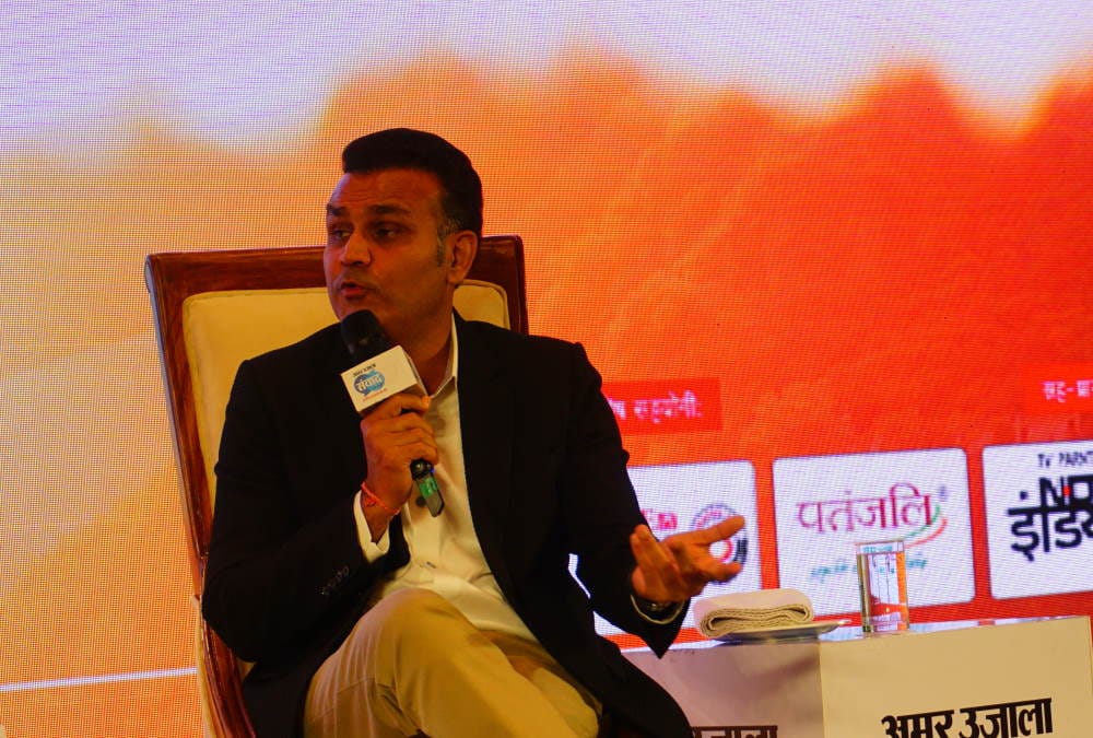 Amar Ujala Samvad 2023 Uttarakhand Virender Sehwag shared old memories spent with Pakistani players