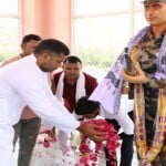 राज्यमंत्री चांदना ने गणेश गुर्जर की प्रतिमा का किया अनावरण