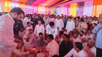Tejashwi Yadav reached Haryana: said -  constitution is on the target of BJP