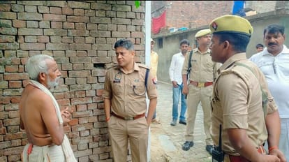 Dead body of missing girl found in street at maharajganj