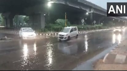 Delhi NCR Weather : राजधानी के कुछ इलाकों में हुई झमाझम बारिश, गर्मी से मिली राहत, मौसम हुआ सुहाना Delhi NCR Weather Heavy rains in some areas of capital