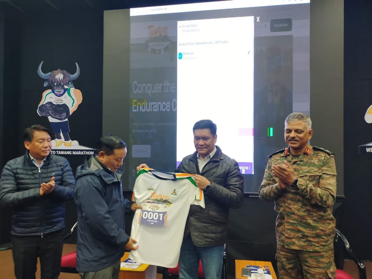 Arunachal Pradesh: india Army and Arunachal govt inaugurate Tawang Marathon, race to be held on October 1
