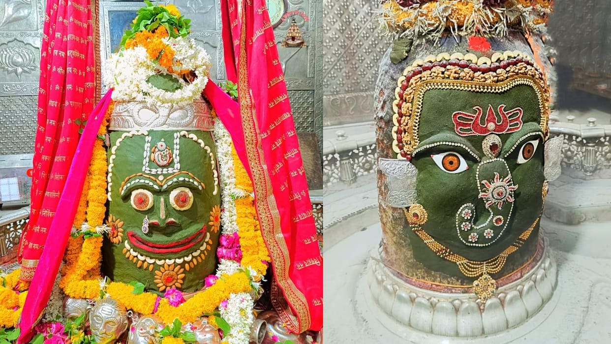 Ujjain Mahakal: Jagannath in the evening aarti and Baba Ganesha form seen in Bhasmarti