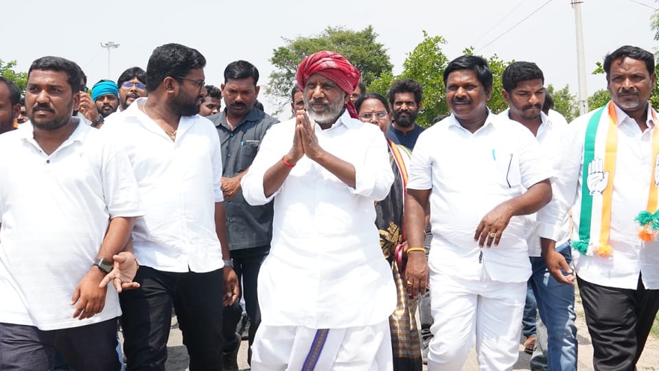 Congress leader Bhatti Vikramarka covered more than 1100 kilometres Padayatra in Telangana