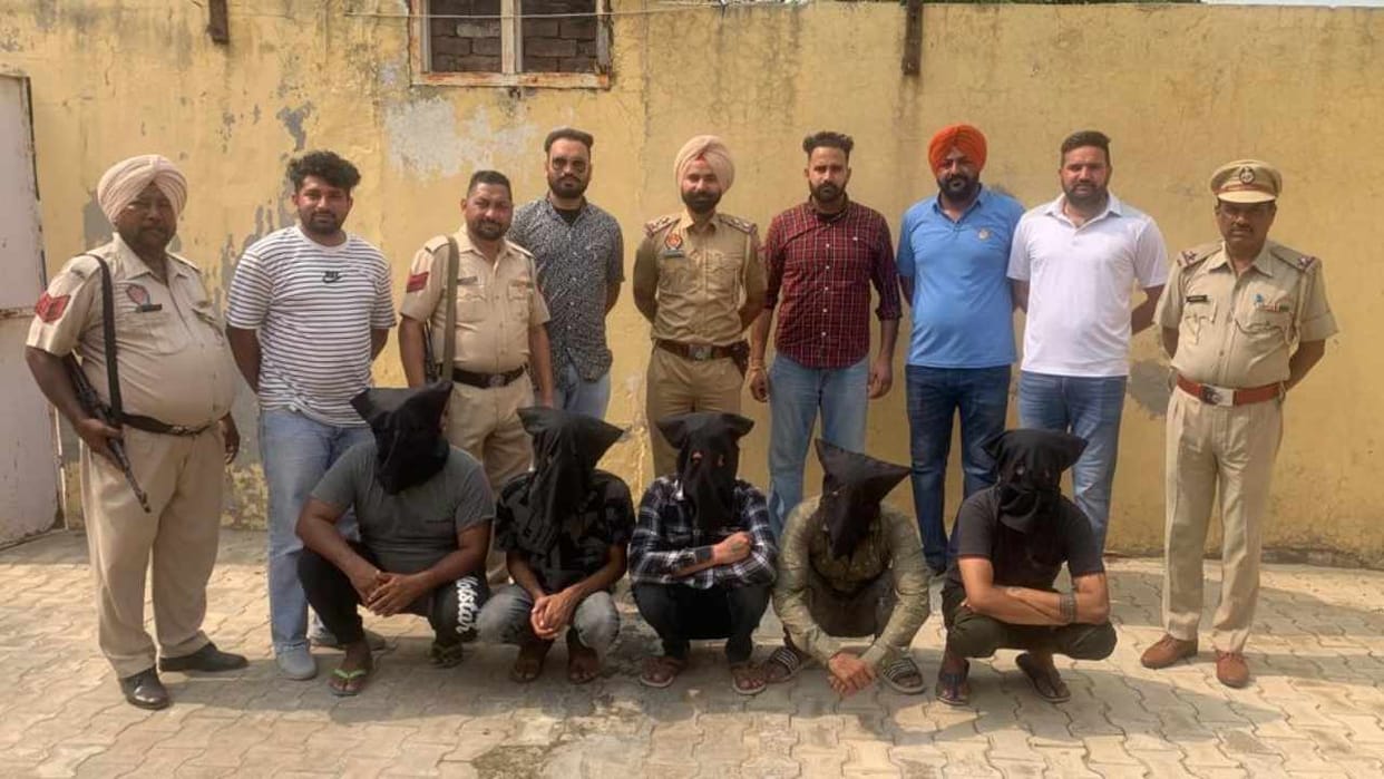 Five accused arrested in Moga jeweller murder and loot case