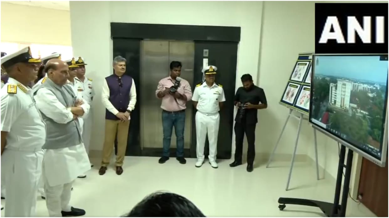 Rajnath Singh inaugurates Integrated Simulator Complex dhruv at Southern Naval Command