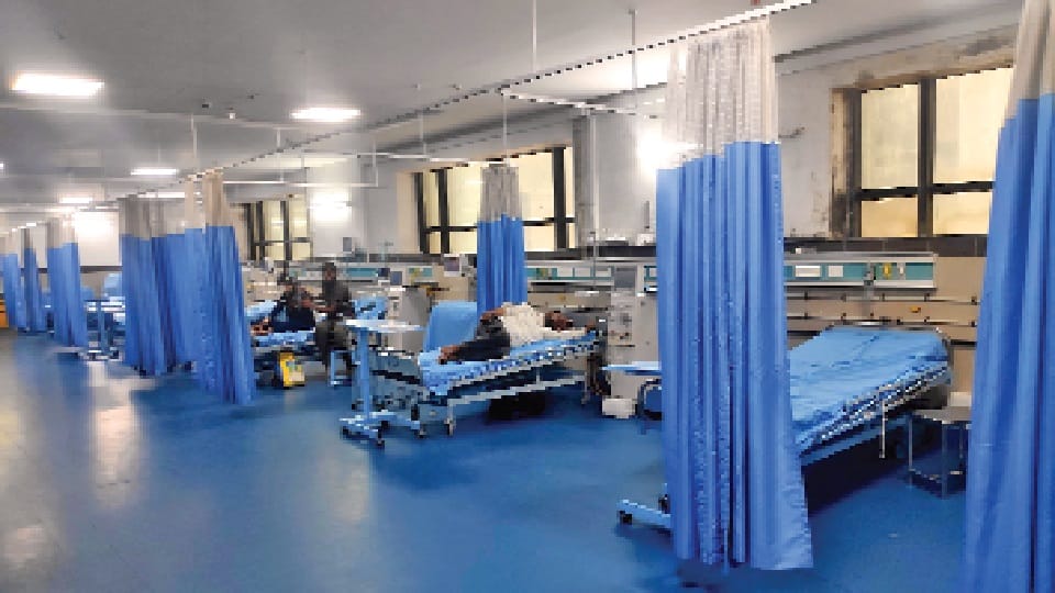 jammu:  RO plant of Super Specialty Hospital Jammu damaged, dialysis service suddenly stopped