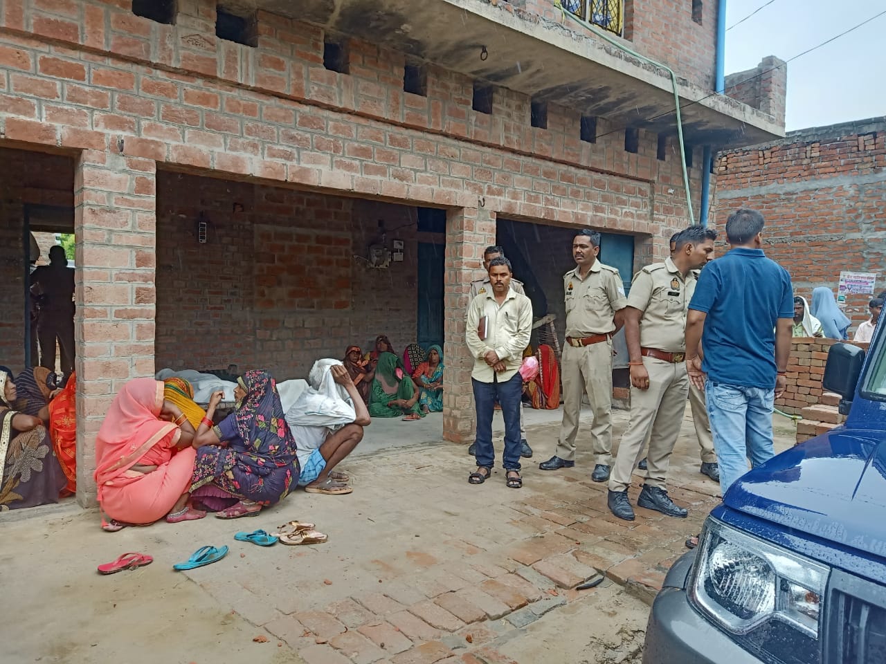 First the land was sold to get the son released from jail in etawah, then father himself cut son with an axe