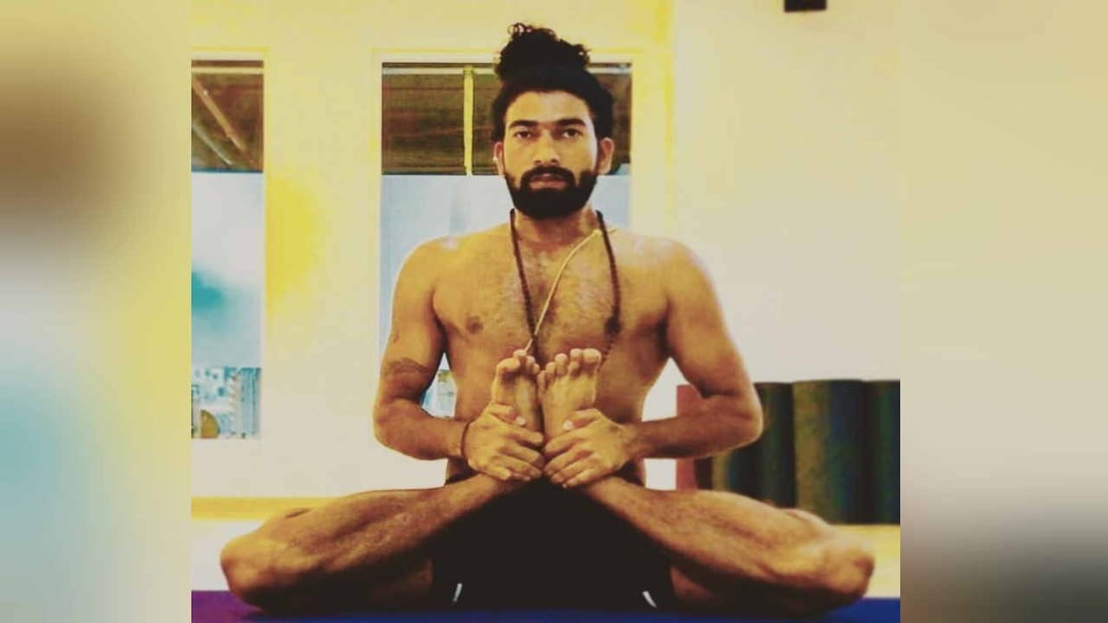Mahendra Kumar Sharma has taught yoga to 5 lakh foreigners